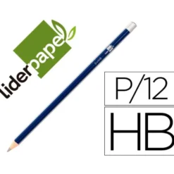 Lapices de grafito HB marca Liderpapel triangular