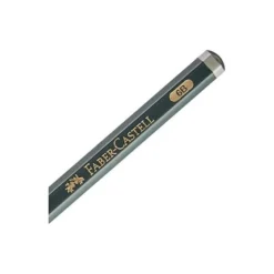Lapices de grafito marca Faber Castell 9000 6B