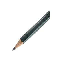 Lapices de grafito marca Faber Castell 9000 6B