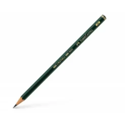 Lapices de grafito marca Faber Castell 9000 4B
