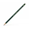 Lapices de grafito marca Faber Castell 9000 2B