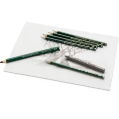 Lapices de grafito marca Faber Castell 9000 B