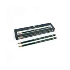Lapices de grafito marca Faber Castell 9000 H