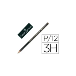 Lapices de grafito marca Faber Castell 9000 3H
