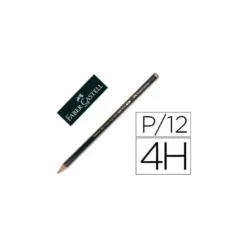 Lapices de grafito marca Faber Castell 9000 4H