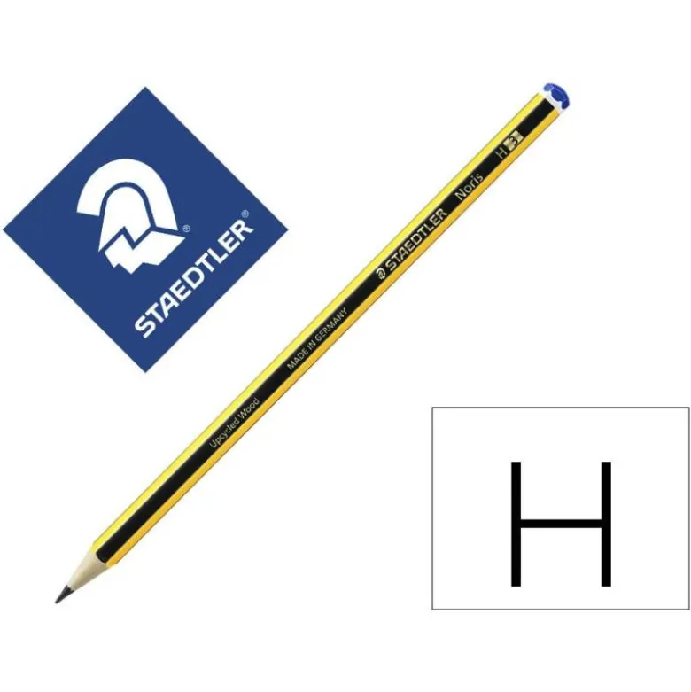 Lapices de grafito Staedtler Noris N.3 H