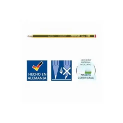LAPICES DE GRAFITO STAEDTLER NORIS N.2 HB BLISTER PROMOCIONAL 120 ANIVERS DE 12 UDS + AFILALAPIZ Y GOMA
