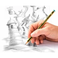 Lapices de grafito Staedtler Noris N.4 2H