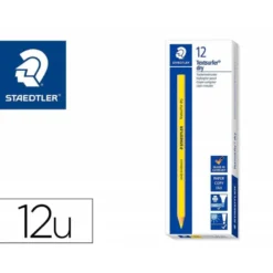 Lapices Fluorescentes Staedtler Triangular Top Star Amarillo Caja de 12 unidades