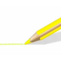 Lapices Fluorescentes Staedtler Triangular Top Star Amarillo Caja de 12 unidades