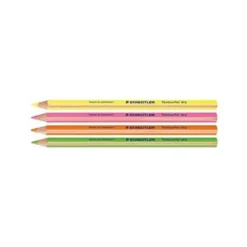 Lapices Fluorescentes Staedtler Triangular Top Star Verde Caja de 12 unidades