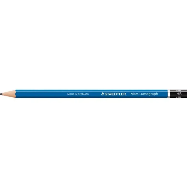 Lapices grafito Staedler Mars Lumograph 100 HB