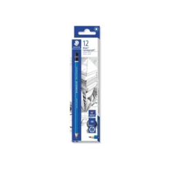 Lapices grafito Staedler Mars Lumograph 100 6B