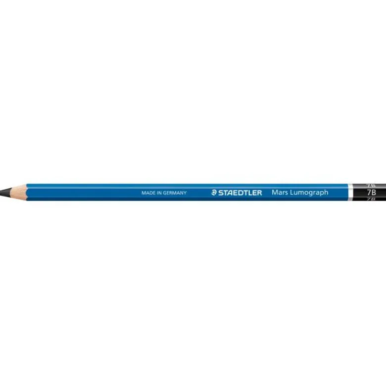 Lapices grafito Staedler Mars Lumograph 100 7B