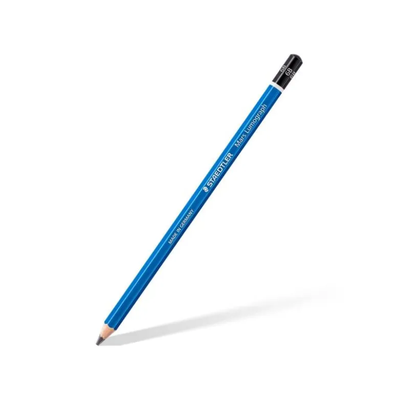 Lapices grafito Staedler Mars Lumograph 100 7B