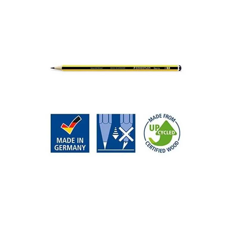 Lapices grafito Staedtler Noris N.1 B