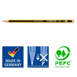 Lapices grafito Staedtler Noris Nº0 2B