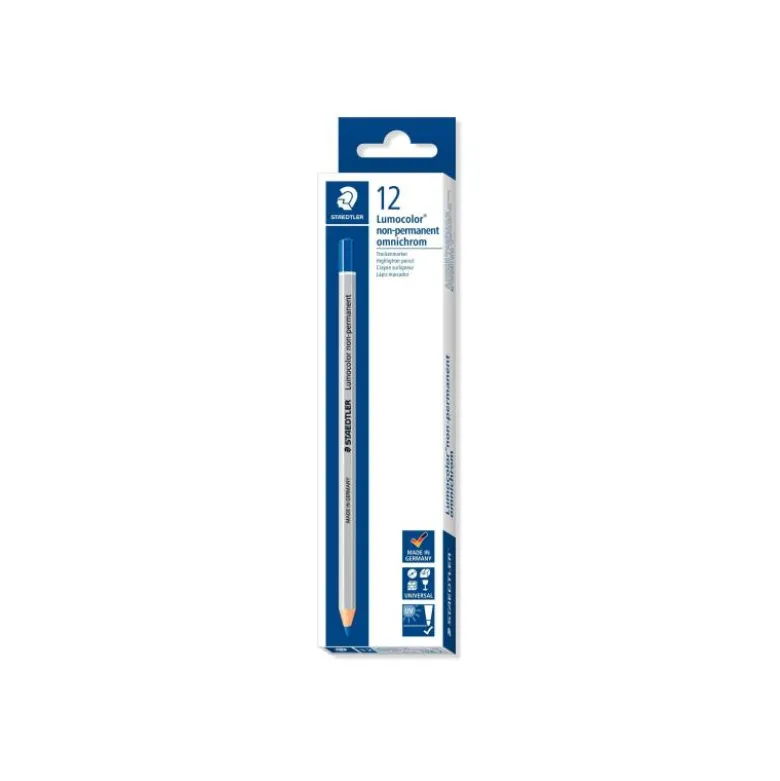 Lapices Staedtler Lumocolor Omnichrom azul