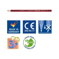 Lapiz de Color Staedtler Wopex Ecológico Hexagonal Color Amarillo Claro
