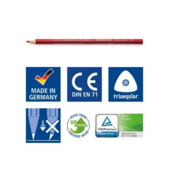 Lapiz de Color Staedtler Wopex Ecológico Hexagonal Color Azul Claro