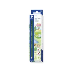 Lapiz de Color Staedtler Wopex Ecológico Hexagonal Color Verde