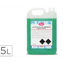 LAVAVAJILLAS MANUAL ZORKA LIMON VERDE GARRAFA 5 LITROS