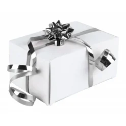 Lazos fantasia Liderpapel Medianos color Plata metalizado