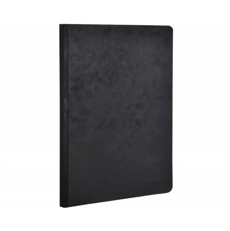 Libreta Clarefontaine color negro A4 tapa cartulina rayado horizontal 96 hojas