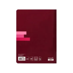 Libreta Escolar Liderpapel Scriptus Grapada Din A5+ 48 hojas Rayado Montessori 3,5mm de Colores Surtidos