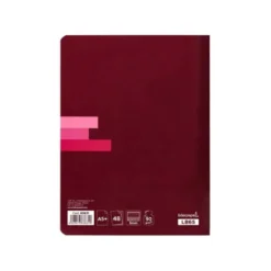 Libreta Escolar Liderpapel Scriptus Grapada Din A5+ 48 hojas Rayado Montessori 5 mm de Colores Surtidos
