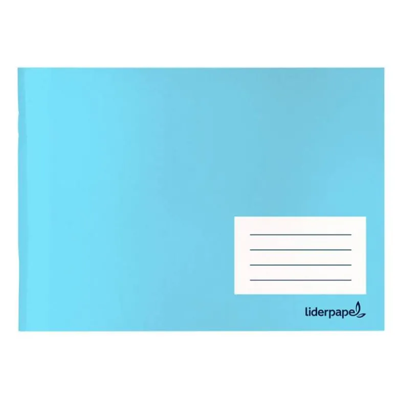 Libreta escolar Liderpapel A5 horizontal 32 hojas colores surtidos