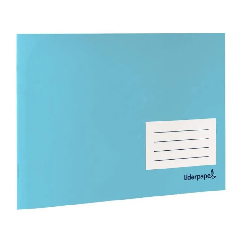 Libreta escolar Liderpapel A5 horizontal 32 hojas colores surtidos