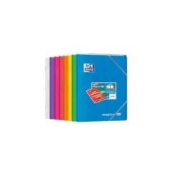 LIBRETA ESCOLAR OXFORD EASYBOOK TAPA PLASTICO DIN A4+ 48 HOJAS HORIZONTAL COLORES SURTIDOS
