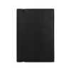 Libreta indice Liderpapel similpiel tamaño A5 con 120 hojas de 70g/m2 color negro.
