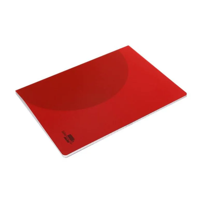 LIBRETA LIDERPAPEL 360 TAPA DE PLASTICO A4 48 HOJAS 90G/M2 5MM CON DOBLE MARGEN COLORES SURTIDOS