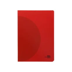 LIBRETA LIDERPAPEL 360 TAPA DE PLASTICO A4 48 HOJAS 90G/M2 5MM CON DOBLE MARGEN COLORES SURTIDOS