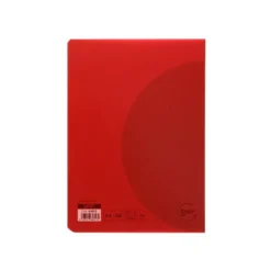 LIBRETA LIDERPAPEL 360 TAPA DE PLASTICO A4 48 HOJAS 90G/M2 5MM CON DOBLE MARGEN COLORES SURTIDOS