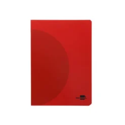 LIBRETA LIDERPAPEL 360 TAPA DE PLASTICO A4 48 HOJAS 90G/M2 HORIZONTAL CON DOBLE MARGEN COLORES SURTIDOS