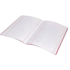 LIBRETA LIDERPAPEL 360 TAPA DE PLASTICO A4 48 HOJAS 90G/M2 HORIZONTAL CON DOBLE MARGEN COLORES SURTIDOS