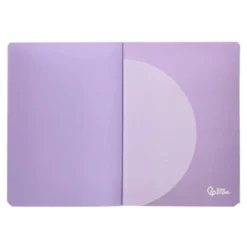 LIBRETA LIDERPAPEL 360 TAPA DE PLASTICO A4 48 HOJAS 90G/M2 LISO SIN MARGEN COLORES PASTEL SURTIDOS