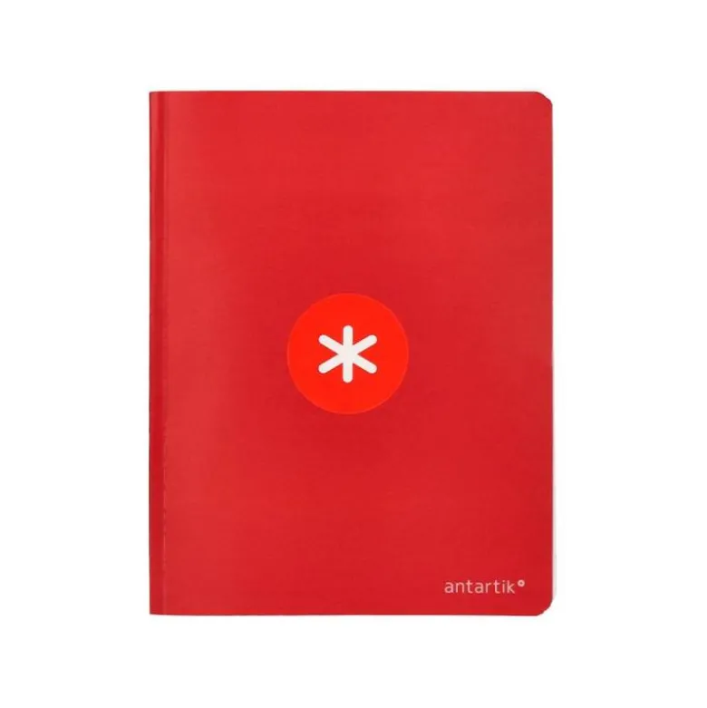 LIBRETA LIDERPAPEL ANTARTIK A5+ PLUS COSIDA 48 HOJAS 90G/M2 LISO SIN MARGEN 6 COLORES SURTIDOS