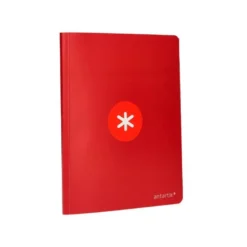 LIBRETA LIDERPAPEL ANTARTIK A5+ PLUS COSIDA 48 HOJAS 90G/M2 RAYADO HORIZONTAL CON MARGEN 6 COLORES SURTIDOS
