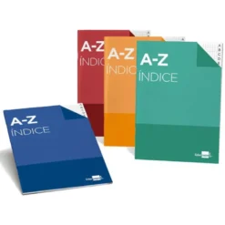 Libreta Liderpapel Indice Flexible 24 hojas