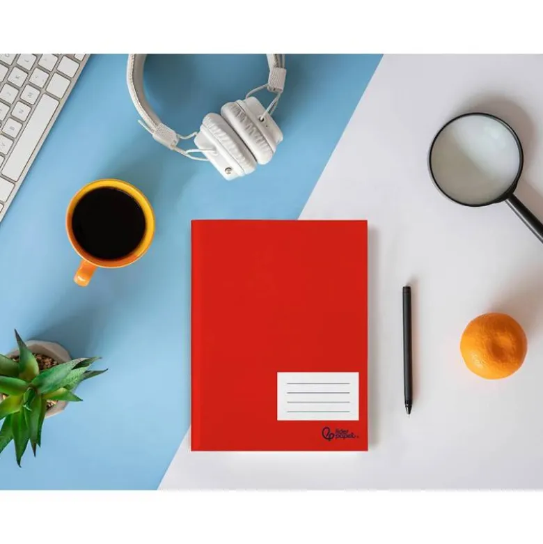 LIBRETA LIDERPAPEL SMART A5 PLUS 32 HOJAS 75G/M2 CUADRO 4MM CON MARGEN