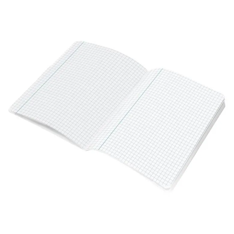 LIBRETA LIDERPAPEL SMART A4 48 HOJAS 75G/M2 CUADRO 5MM CON MARGEN COLORES SURTIDOS