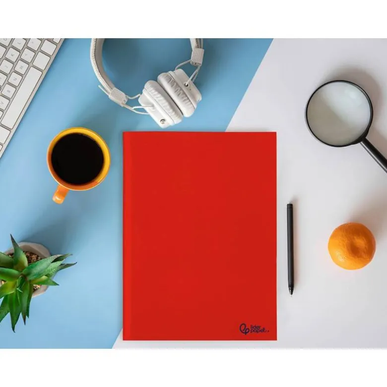 LIBRETA LIDERPAPEL SMART A4 48 HOJAS 75G/M2 CUADRO 5MM CON MARGEN COLORES SURTIDOS
