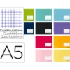 Libreta Liderpapel Write A5 cuadricula 6mm apaisada colores surtidos