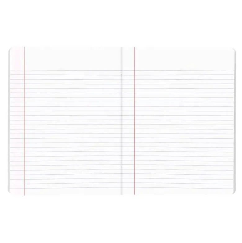 Libreta escolar Liderpapel Scriptus rayado horizontal tamaño DIN A5+ 48 hojas