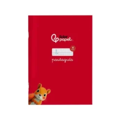 LIBRETA LIDERPAPEL PAUTAGUIA TAPA CARTONCILLO 32H DIN A5+ 75GR CUADRICULADO PAUTADO 4MM CON MARGEN 6 COLORES SURTIDOS