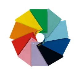 LIBRETA LIDERPAPEL SMART A4 32 HOJAS 75G/M2 CUADRO 4MM CON MARGEN COLORES SURTIDOS